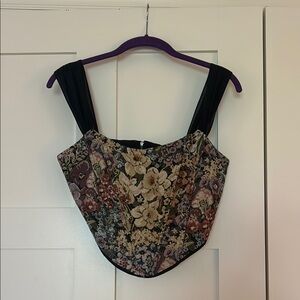 Altar'd Colorful Corset Top